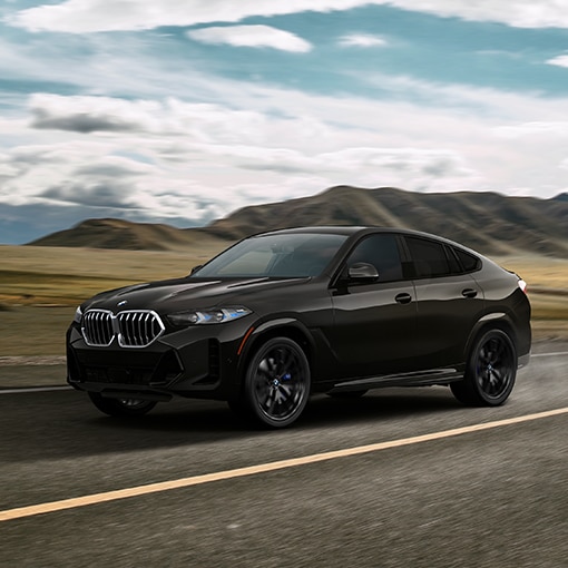 Neu BMW X6 M Sport 2023 in M Carbonschwarz Metallic ab 1439€