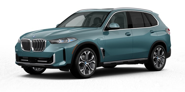 Side profile of the 2025 BMW X5 xDrive50e 