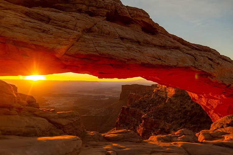 Scenic shot of the Rocky Mountains