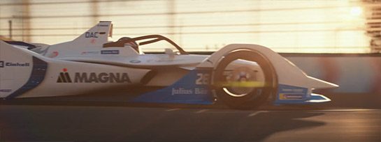 BMW's all-electic FormulaE competition car the iFE.18