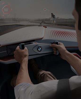 Driver's eye view of BMW Level 2 autonomous driving technology