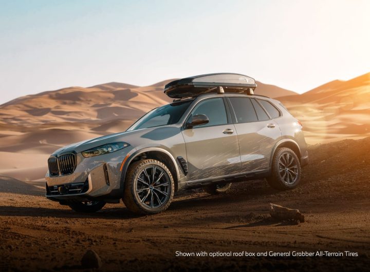 Aerial front shot of the Limited Edition M4 CSL Coupe accelerating on a road, showing off motorsport inspired CSL-specific design