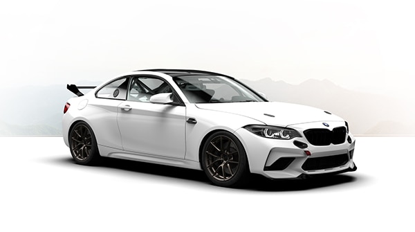 A BMW M2 CS Racing car