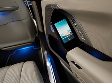 Detail of interior door features