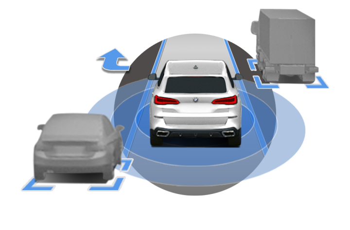 An illustration depicting Highway Assistant technology