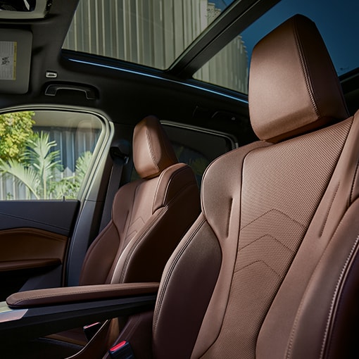 Interior of X1 M35i showing Heated Front Seats