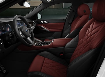 Detail of Sensafin upholstery